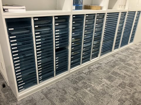 個人トレー　トレー収納　コクヨ　エディア　オフィス収納　収納　個人書類　書類